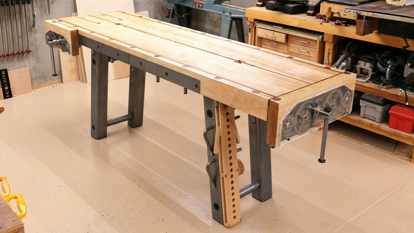 Metal Base Bench Plans