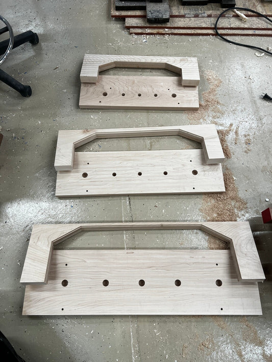 Hard Maple Vise Jaw - 14" Vise